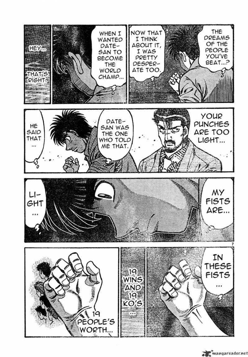 Hajime no Ippo: Fighting Spirit, Chapter 725 image 07